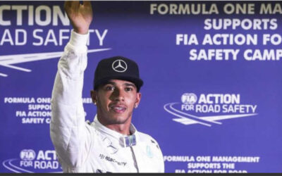 Lewis Hamilton gana el Gran Premio de China.
