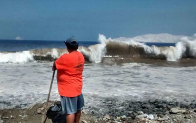 Los recientes leajes en el litoral peruano dejan hasta la fecha al menos ocho familias damnificadas y 87 afectadas, cuyas viviendas colapsaron y quedaron dañadas, de acuerdo con el último reporte del Instituto Nacional de Defensa Civil (Indeci).